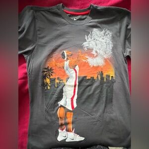 Lebron James Chalk Throw NIKE Tshirt